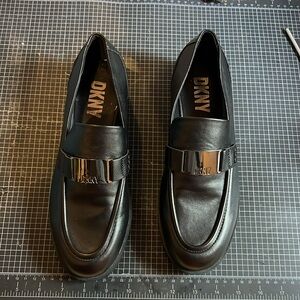 DKNY Black loafers